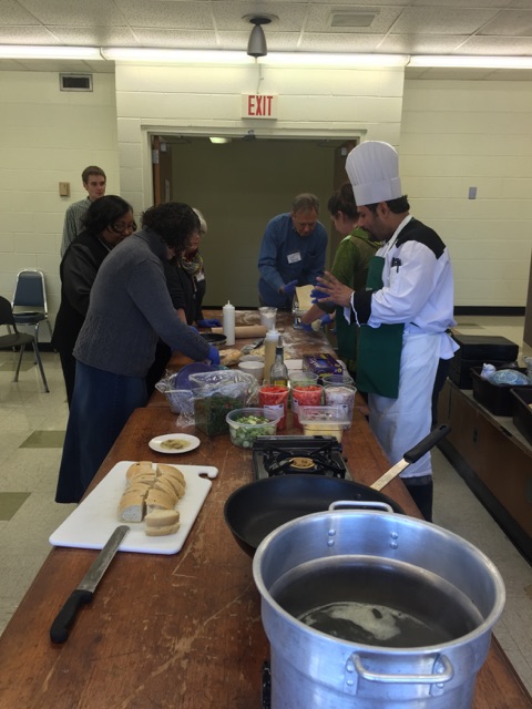 cooking demonstration tn local food summit 2015